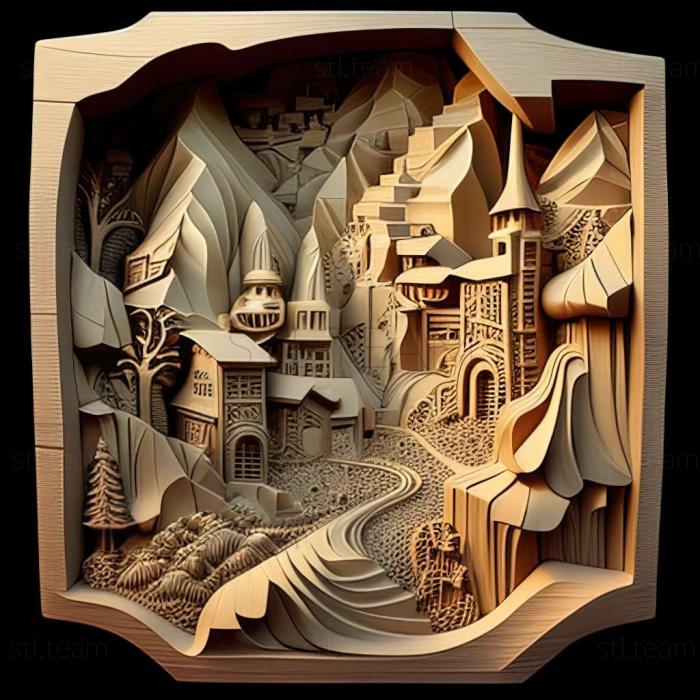 3D модель Гра The Settlers VII Paths to a Kingdom (STL)